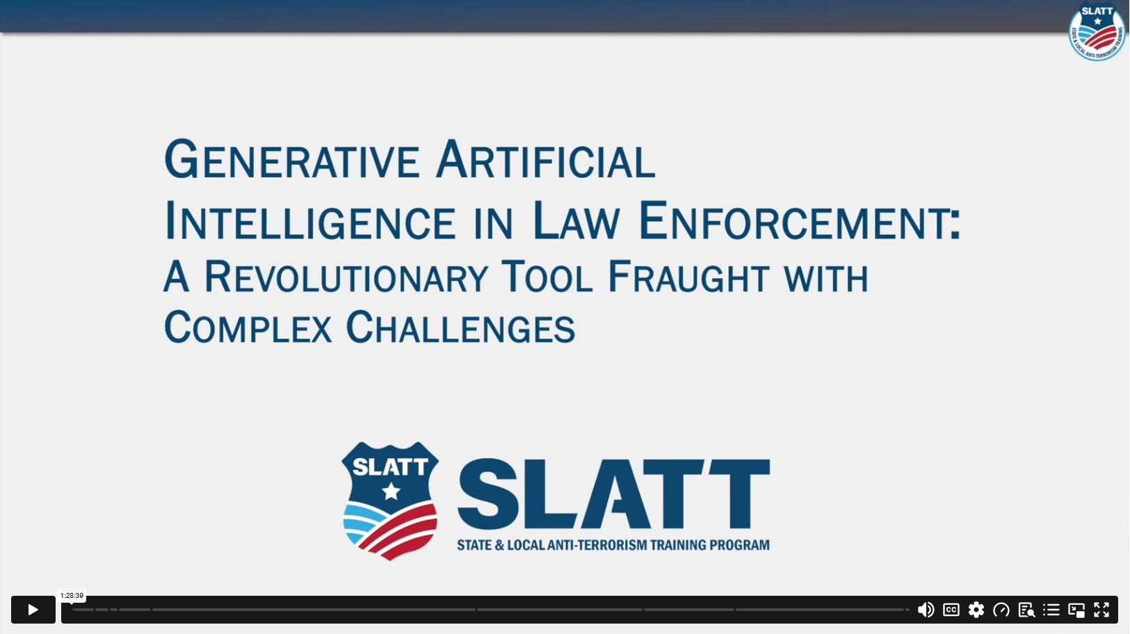 Title slide of the Powerpoint